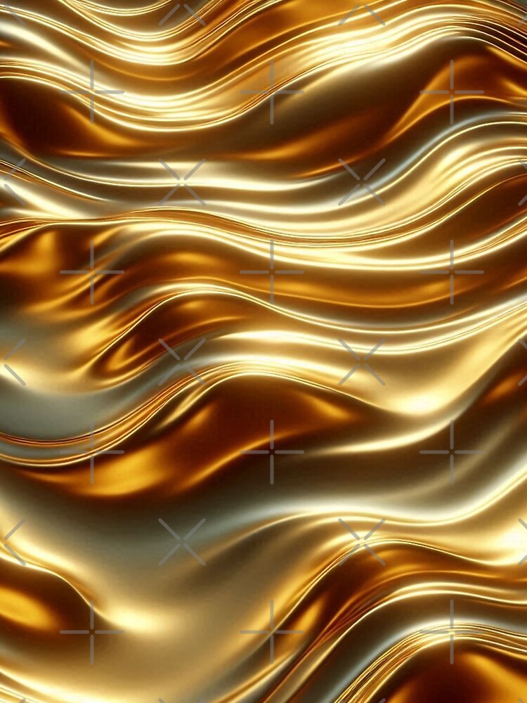 Thumbnail 3 of 3, Scarf, Living Gold Texture designed and sold by RuiFernandes.