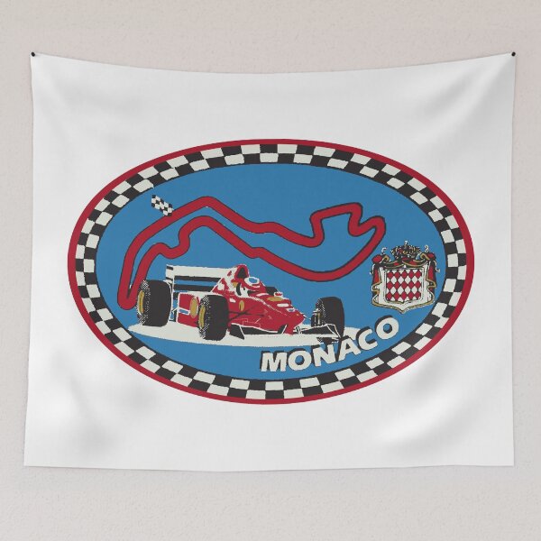 Item preview, Monaco France Vintage Style Decal designed and sold by Decal Mania.