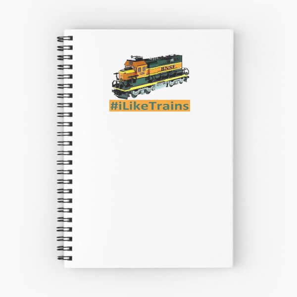 Item preview, #iLikeTrains BNSF  designed and sold by Gareth Ellis.