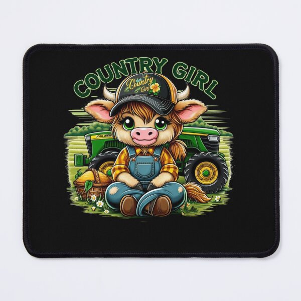 Item preview, Cute Calf Country Girl On The Farm designed and sold by AlienOccupation.