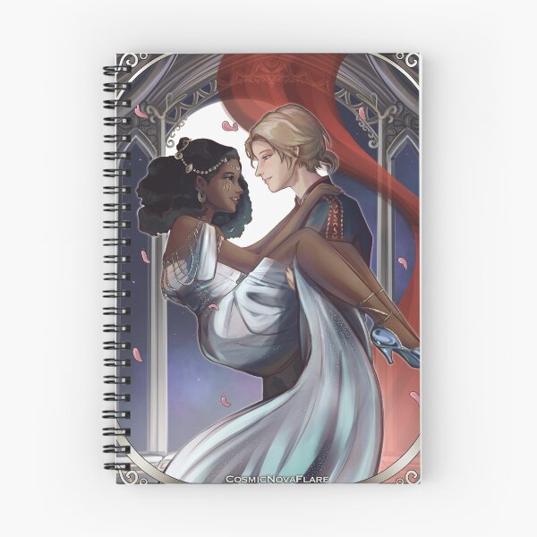 Item preview, Winter and Jacin (The Lunar Chronicles) designed and sold by CosmicNovaArt.