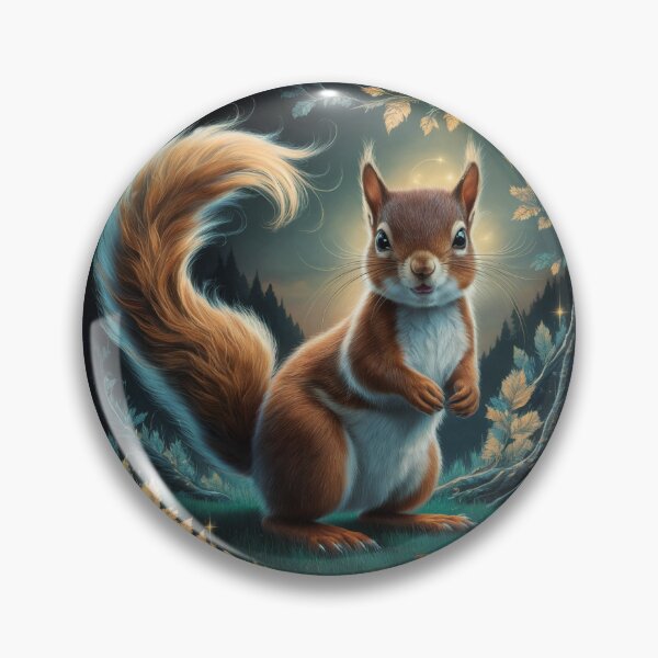Item preview, Forest Squirrel in the Moonlight designed and sold by notevidia.