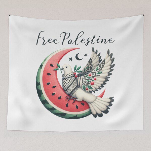 Item preview, Harmony Wings for Free Palestine designed and sold by piscininha.