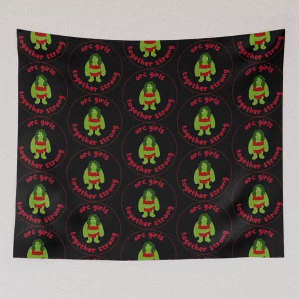 Item preview, Orc Girls Together Strong designed and sold by intransitivelie.