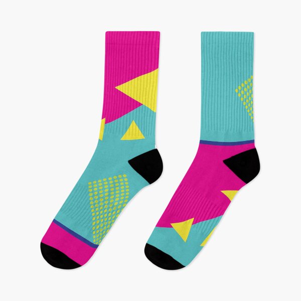 Item preview, Bright funky 80s style leggings designed and sold by Mooku.