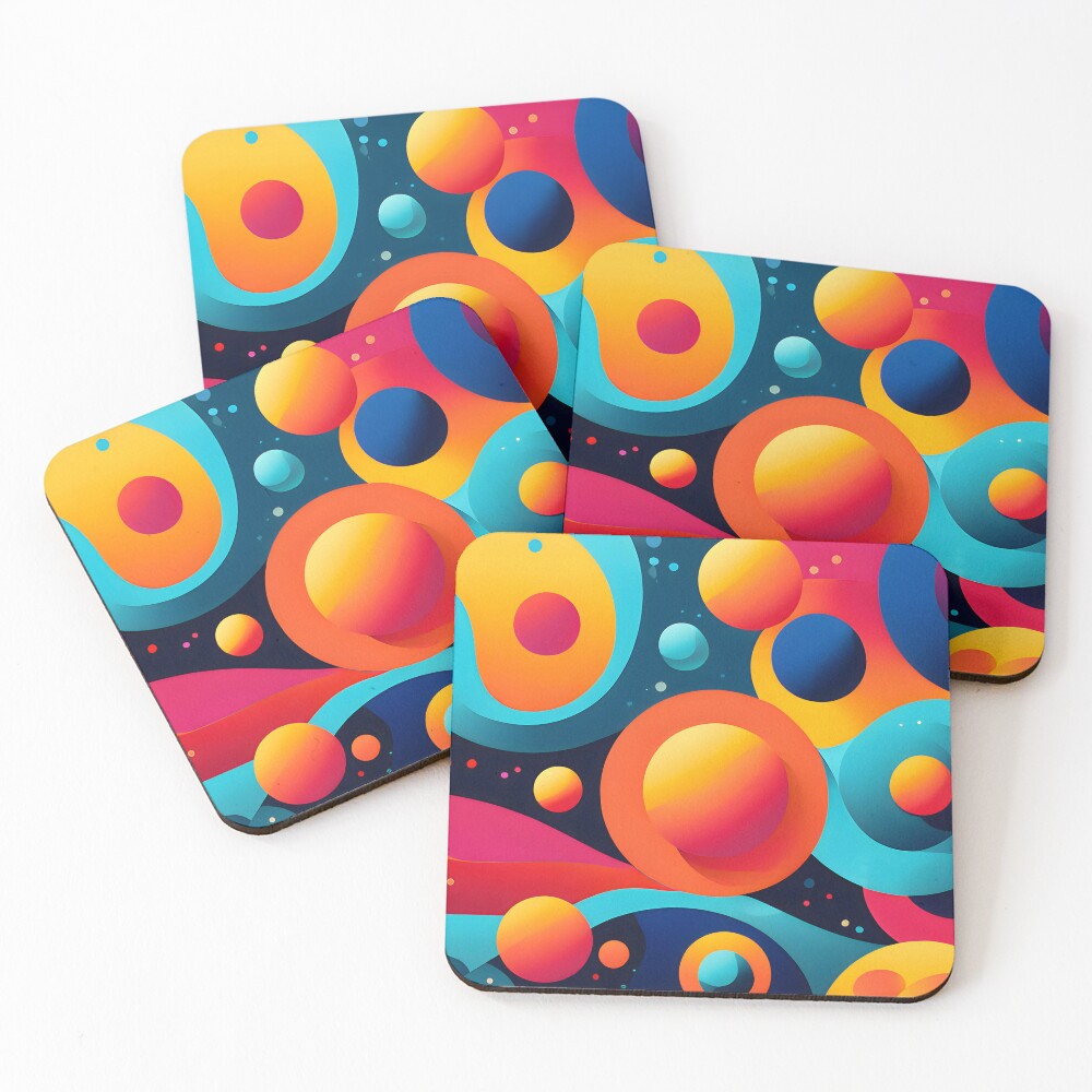 Item preview, Coasters (Set of 4) designed and sold by KaviPatterns.