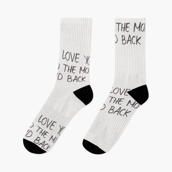 Item preview, I love you to the moon and back  designed and sold by saylucyernaga.