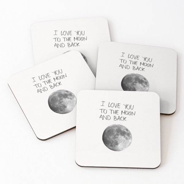 Item preview, Copy of I love you to the moon and back  designed and sold by saylucyernaga.