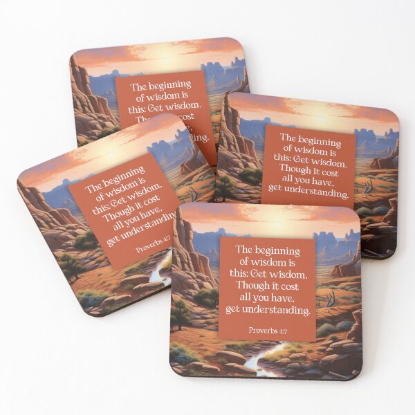Item preview, Beginning of Wisdom Proverbs 4:7 (The Wisdom Series) designed and sold by WideIsTheGate.