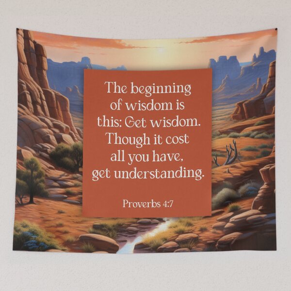 Item preview, Beginning of Wisdom Proverbs 4:7 (The Wisdom Series) designed and sold by WideIsTheGate.