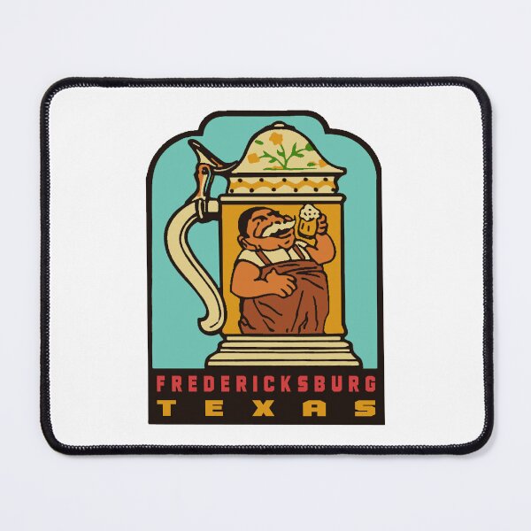 Item preview, Fredericksburg Texas Vintage Style Decal designed and sold by Decal Mania.