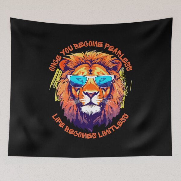 Item preview, Once You Become Fearless - Life Becomes Limitless designed and sold by Eranthe Bernardo.