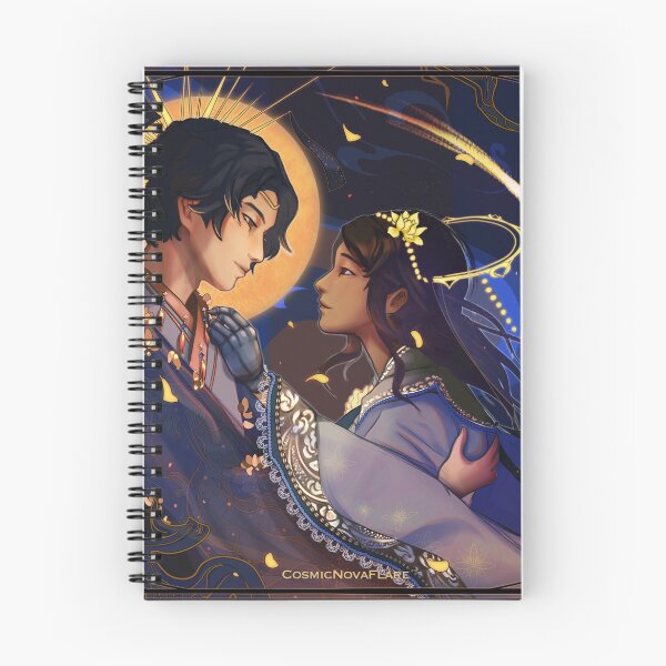 Item preview, Kai and Cinder. The Sun and The Moon designed and sold by CosmicNovaArt.