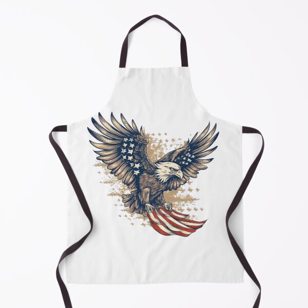 Item preview, Patriotic American Vintage Bald Eagle designed and sold by CoputerEasel.