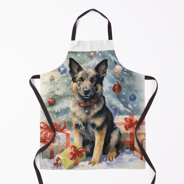 Item preview, Christmas German Shepherd Puppy designed and sold by Samuelsboro.