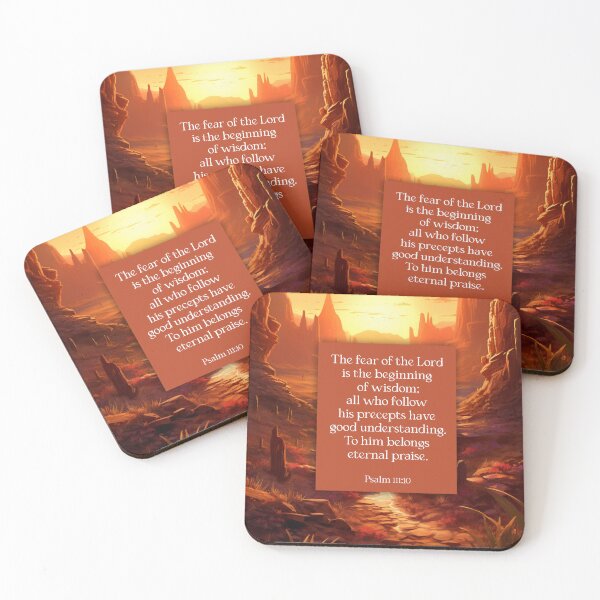 Item preview, Fear of The Lord Psalm 111:10 (The Wisdom Series) designed and sold by WideIsTheGate.