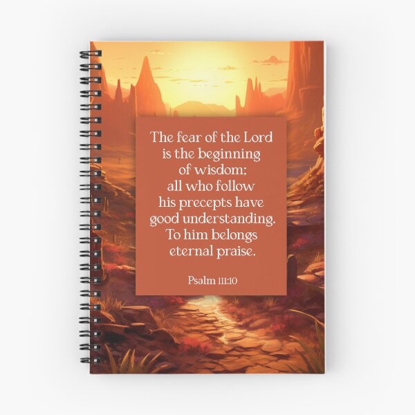 Item preview, Fear of The Lord Psalm 111:10 (The Wisdom Series) designed and sold by WideIsTheGate.