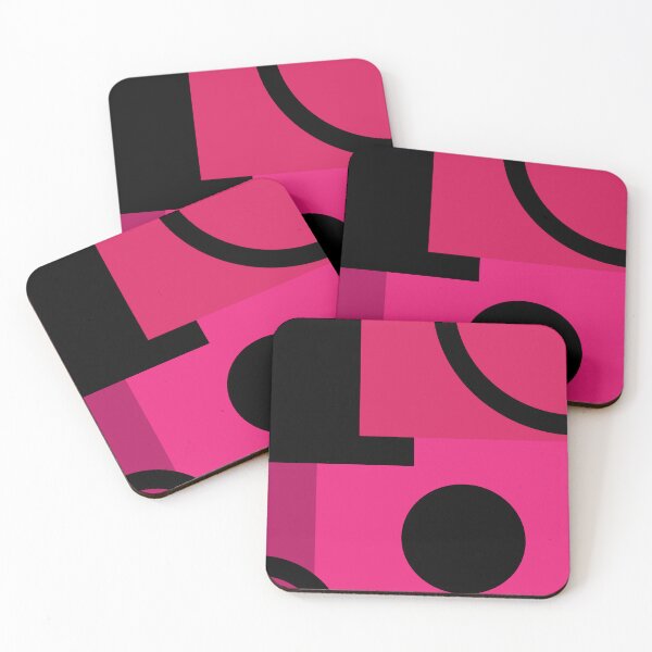 Aperçu de l'œuvre Legging rose abstrait créée et vendue par Mooku.