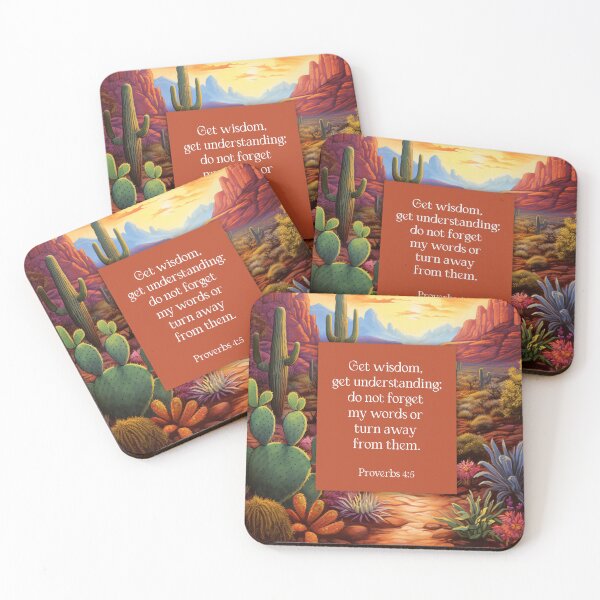 Item preview, Get Wisdom Proverbs 4:5 (The Wisdom Series) designed and sold by WideIsTheGate.