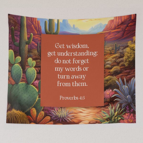 Item preview, Get Wisdom Proverbs 4:5 (The Wisdom Series) designed and sold by WideIsTheGate.
