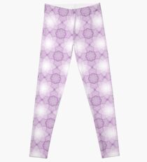 Das abstrakte nahtlose violette Muster mit Polygonen. Eine Zelluläre Spitze. Leggings