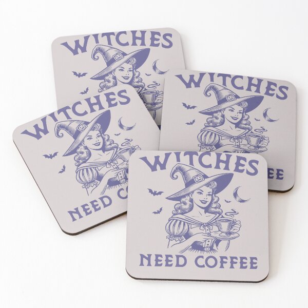 Item preview, Retro Even Witches Need Coffee designed and sold by AlienOccupation.