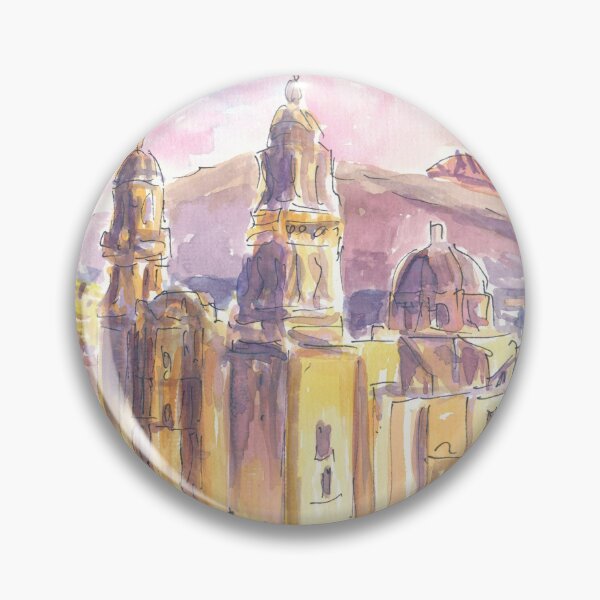 Artikelvorschau, Zacatecas, Mexiko-Stadt und die Kathedrale Blick Szene in der Abenddämmerung entworfen und verkauft von artshop77.
