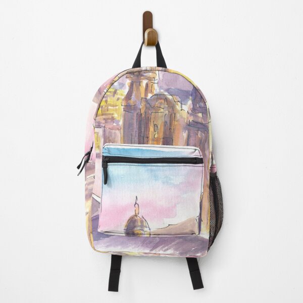 Item preview, Zacatecas Mexico City and Cathedral view Scene at Dusk designed and sold by artshop77.