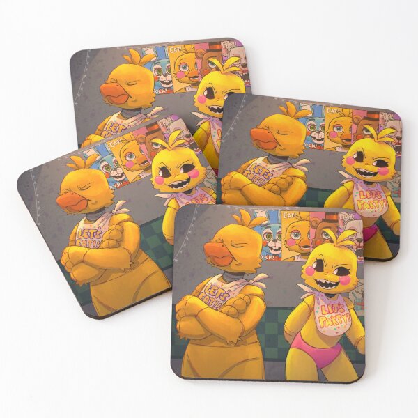 Item preview, Chica & Toy Chica designed and sold by opthedragon.