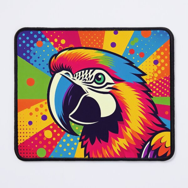 Item preview, Colorful Parrot Pop Art Style designed and sold by artofuniverse.