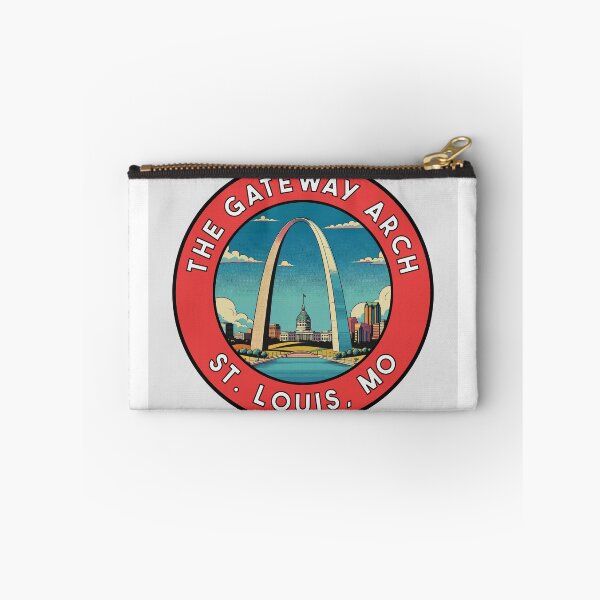 Item preview, St. Louis Gateway Arch Vintage Style Decal designed and sold by Decal Mania.