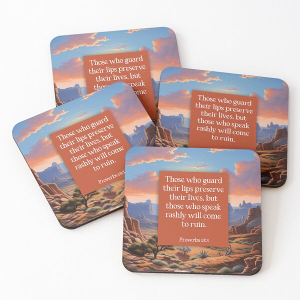 Item preview, Guard Their Lips Proverbs 13:3 (The Wisdom Series) designed and sold by WideIsTheGate.
