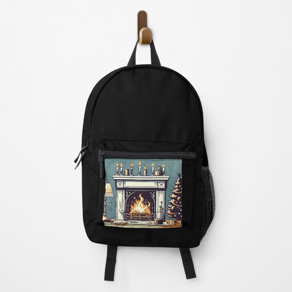 Item preview, Fireplace Pop Art Style designed and sold by artofuniverse.