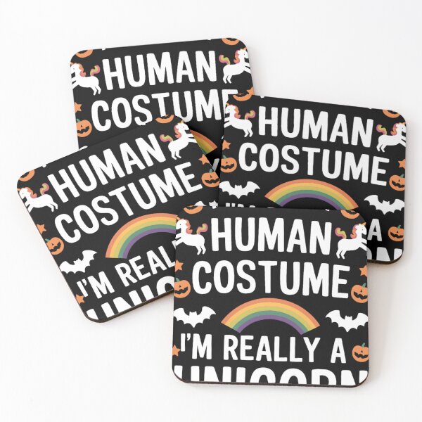 Item preview, This Is My Human Costume I'm Really A Unicorn designed and sold by KitonicTees.