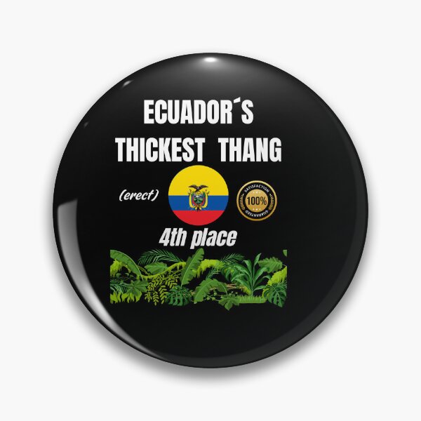 Artikelvorschau, Ecuadors dickstes Ding (steif) entworfen und verkauft von ManuelMuse.