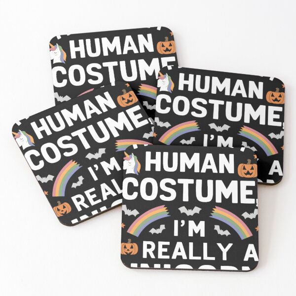 Item preview, This Is My Human Costume I'm Really A Unicorn designed and sold by KitonicTees.