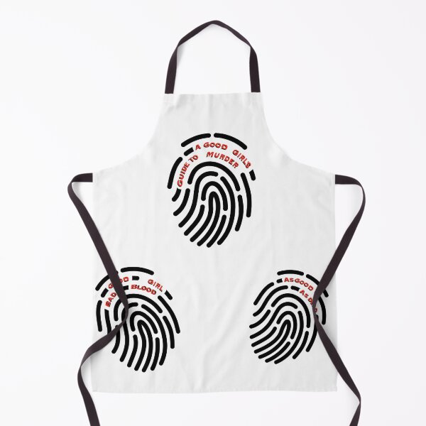 Item preview, A Good Girl's Guide To Murder, Good Girl Bad Blood, As Good As Dead Fingerprints Red Text designed and sold by AveryBMS.