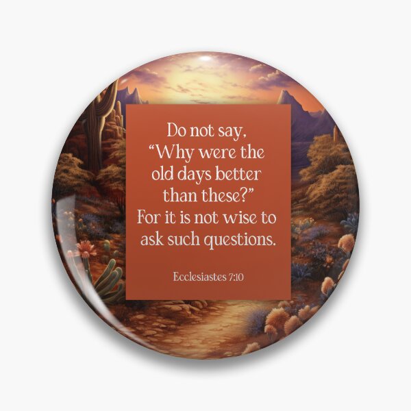 Item preview, Is It Not Wise Ecclesiastes 7:10 (The Wisdom Series) designed and sold by WideIsTheGate.