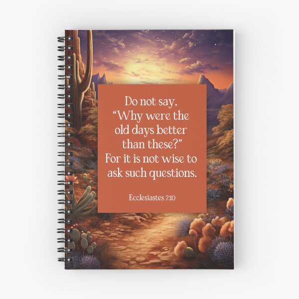 Item preview, Is It Not Wise Ecclesiastes 7:10 (The Wisdom Series) designed and sold by WideIsTheGate.