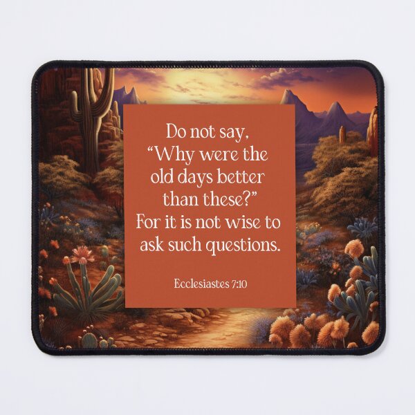 Item preview, Is It Not Wise Ecclesiastes 7:10 (The Wisdom Series) designed and sold by WideIsTheGate.