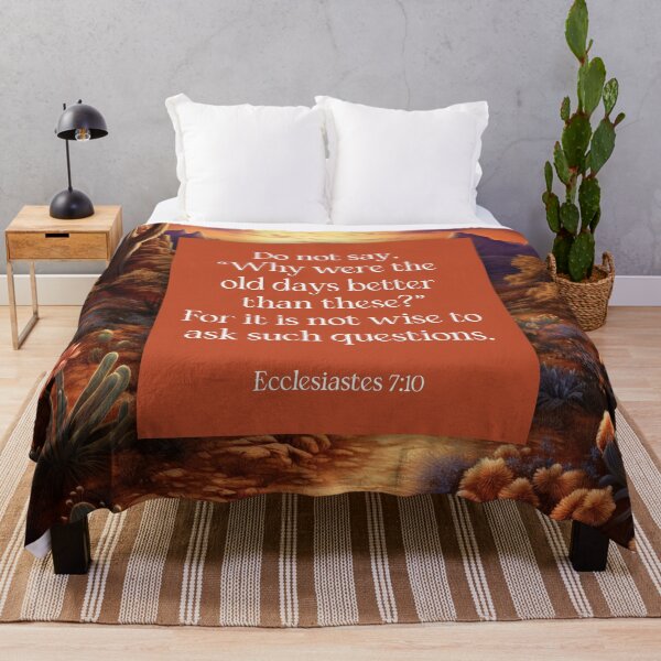 Item preview, Is It Not Wise Ecclesiastes 7:10 (The Wisdom Series) designed and sold by WideIsTheGate.