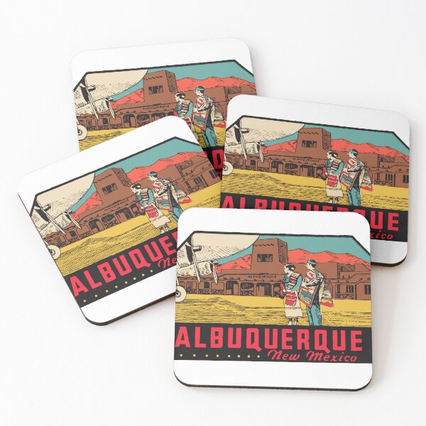 Item preview, Albuquerque Vintage Style Decal designed and sold by Decal Mania.