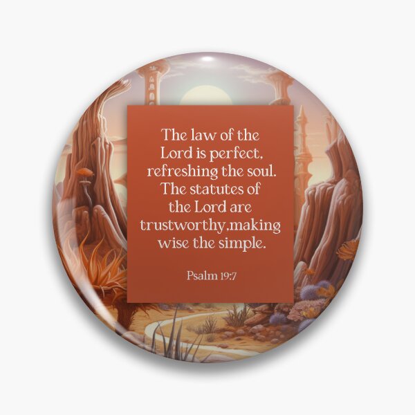 Item preview, Law of The Lord Psalm 19:7 (The Wisdom Series) designed and sold by WideIsTheGate.