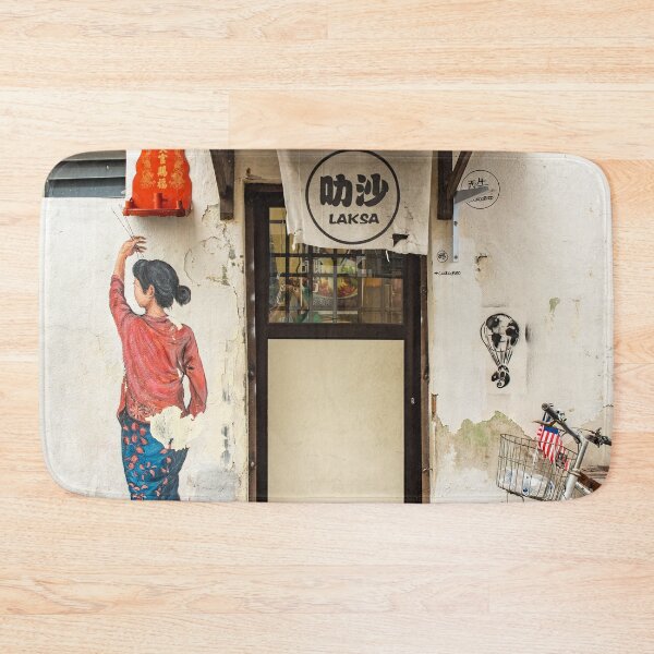 Item preview, Girl With Incense Sticks : Laksa Time : Penang, Malaysia designed and sold by TRVLR Designs.