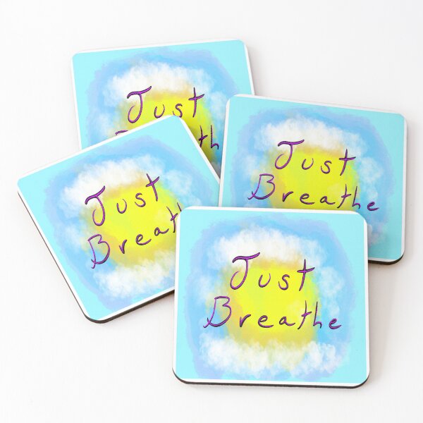 Item preview, Just Breathe -1 designed and sold by ENTO-Merch.