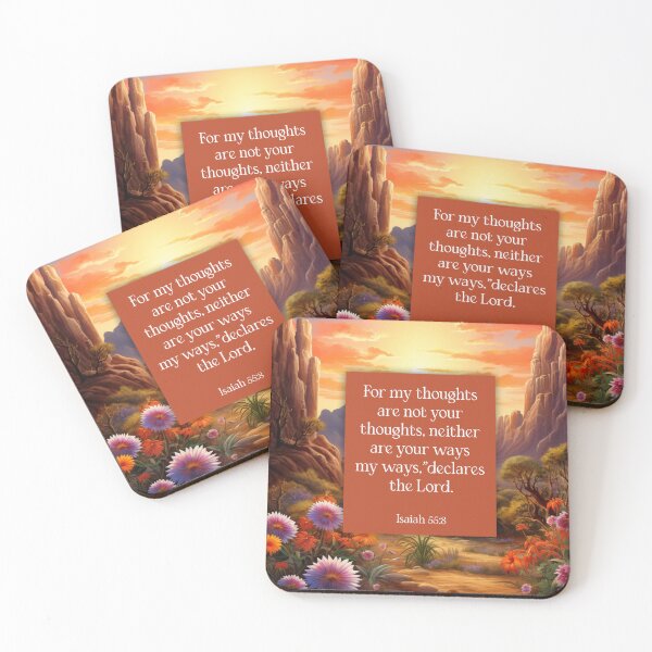 Item preview, My Thoughts Isaiah 55:8 (The Wisdom Series) designed and sold by WideIsTheGate.