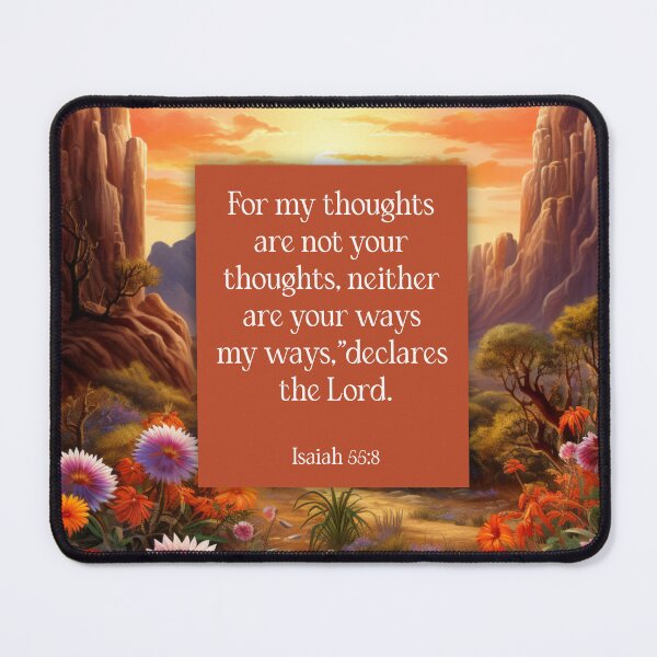 Item preview, My Thoughts Isaiah 55:8 (The Wisdom Series) designed and sold by WideIsTheGate.