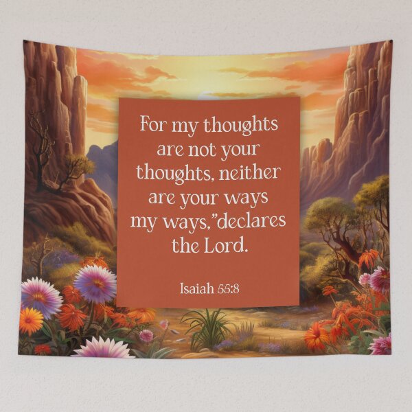 Item preview, My Thoughts Isaiah 55:8 (The Wisdom Series) designed and sold by WideIsTheGate.