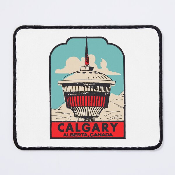 Item preview, Calgary Alberta Vintage Style Decal designed and sold by Decal Mania.