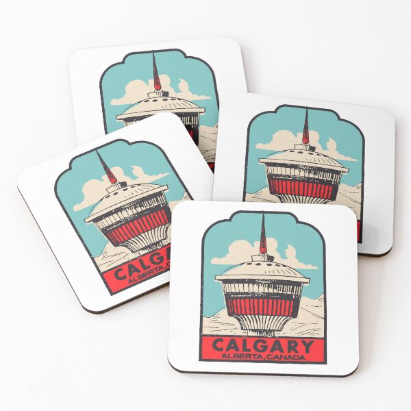 Item preview, Calgary Alberta Vintage Style Decal designed and sold by Decal Mania.